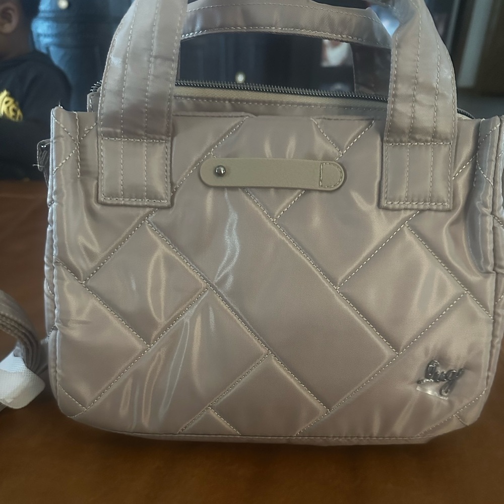Lug Jitterbug Crossbody Bag - Sand Taupe/Wildlife Tonal